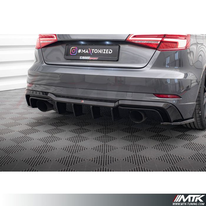Diffuseur Maxton Audi A3 8 V Facelift S-Line Phase 2 2016 - 2020